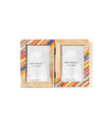 Banka Mundi Multicolor Double 4" x 6" Picture Frame