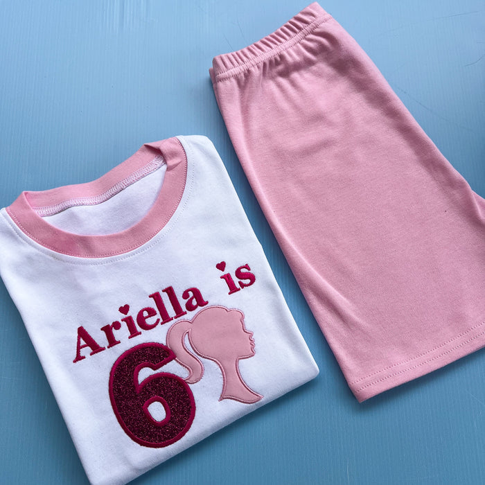Barbie Inspired Birthday Pyjamas
