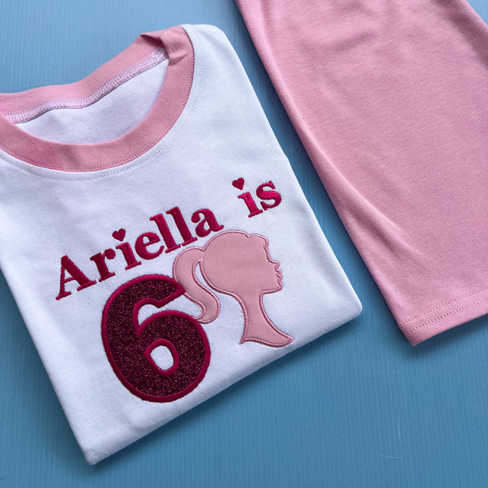 Barbie Inspired Birthday Pyjamas