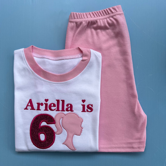 Barbie Inspired Birthday Pyjamas