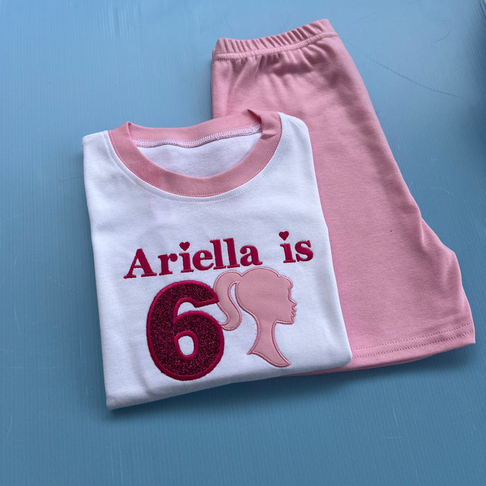 Barbie Inspired Birthday Pyjamas