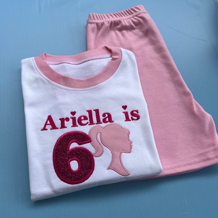 Barbie Inspired Birthday Pyjamas