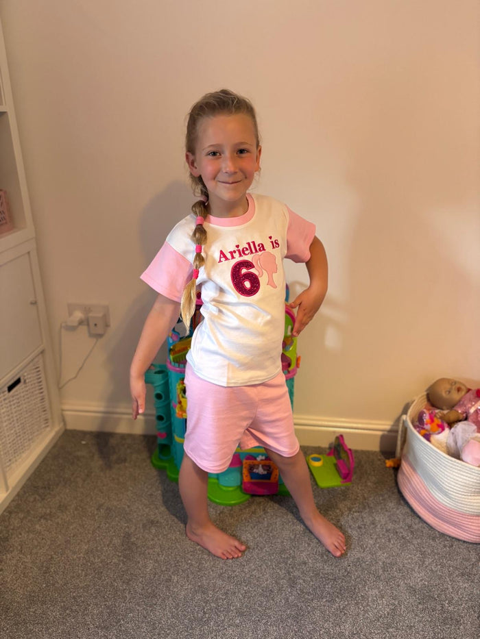 Barbie Inspired Birthday Pyjamas