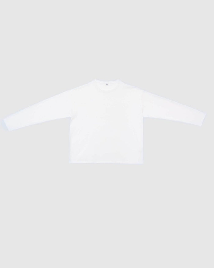 Baserange - Loose Sweatshirt en Coton / Chanvre - Non Teinté-Pulls et Sweats-TOLOS-CO-SP24