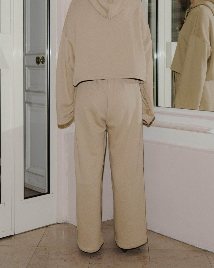 Baserange - Ordu Sweapants en Coton Régénératif - Beige-Pulls et Sweats-FLOP-PM-SP24