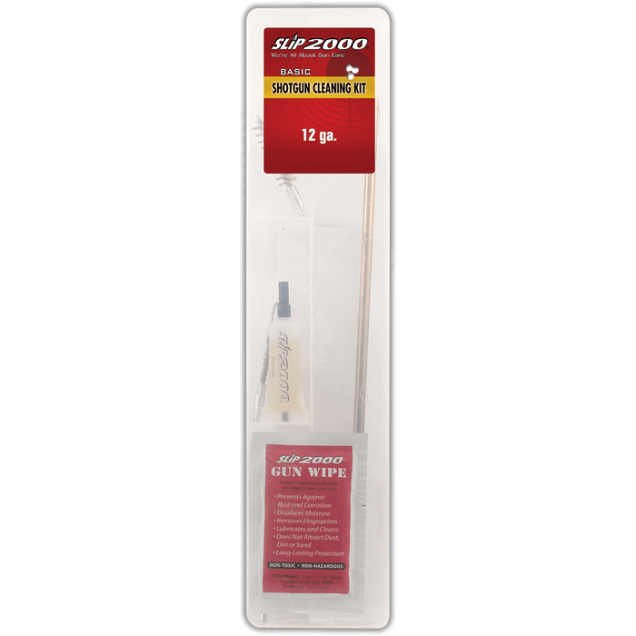 Basic Shotgun Cleaning Kit Slip 2000 12ga Shotgun Accessories Rivers and Glen Trading Co