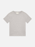 Basiluzzo Short Sleeve Tee in Grey Melange
