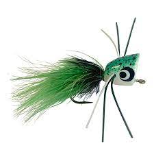 BASS POPPER W/LEGS Umpqua BLACK 06 Flies Rivers and Glen Trading Co