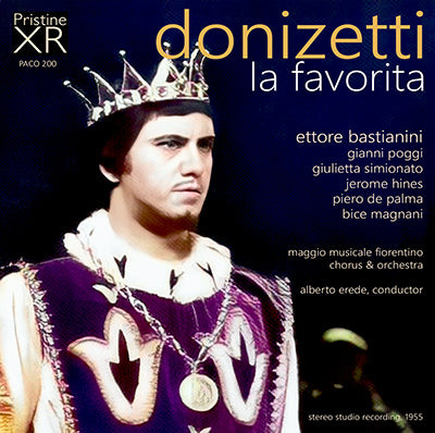 BASTIANINI Donizetti - La Favorita (stereo, 1955) - PACO200 - CD