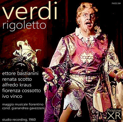 BASTIANINI Verdi: Rigoletto (1960, stereo) - PACO184 - CD