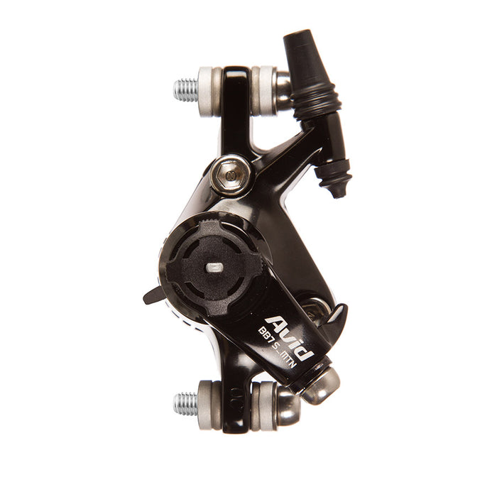 Avid, BB7 MTB S, Mechanical disc brake, Black, Front or rear, No rotor, No adapter