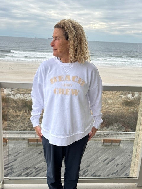Beach Crew LBNY Oversized Women's Crewneck