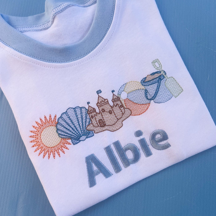 Beach Short Set | Pyjamas | T-Shirt