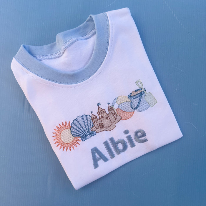 Beach Short Set | Pyjamas | T-Shirt