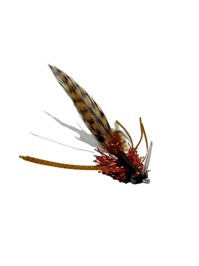 Bend-It Flies BC Crab Bend-it Flies Copper/Chart Flies Rivers and Glen Trading Co