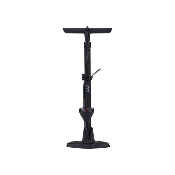 BBB Cycling, BFP-20 Airwave, Floor Pump, Dual Valve Head, 130psi, Black