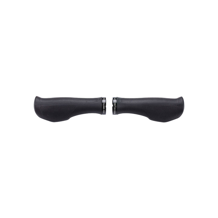 BBB Cycling, BHG-71 ErgoFix, Grips, 133mm, Black