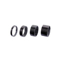 BBB Cycling, BHP-35 UltraSpace, Headset Spacer, 1-1/8'', Height: 5mm/10mm/15mm/20mm, Carbon, Black, 4pcs