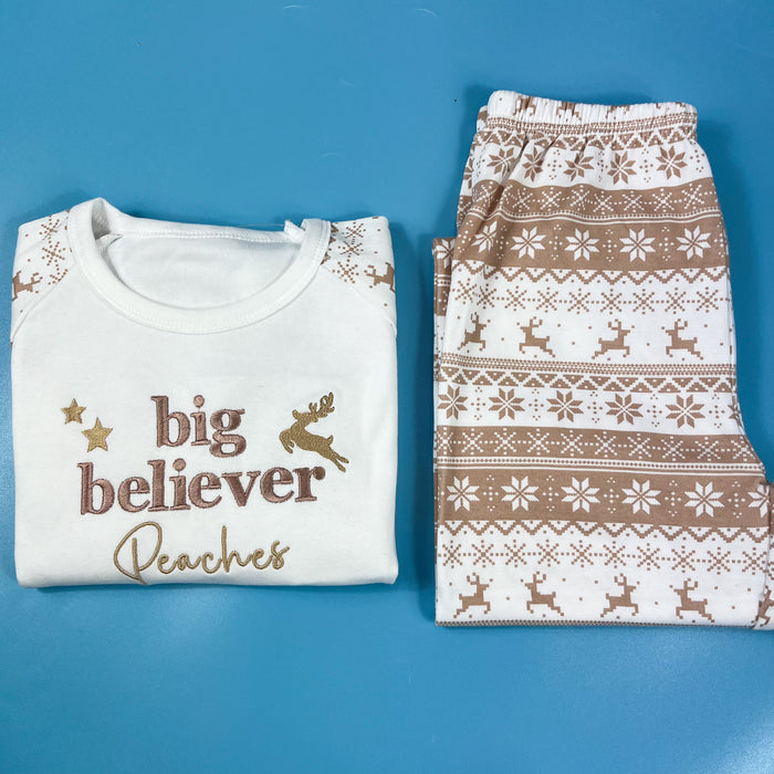 Big Believer Reindeer Pyjamas