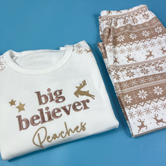 Big Believer Reindeer Pyjamas
