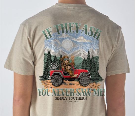 Big Foot Jeep If They Ask S/S Tee