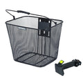 Basil, Bilbao KF/BasEasy, Basket, Front, Black