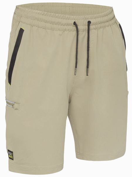 Bisley Flx And Move 4-way Stretch Elastic Waist Cargo Short