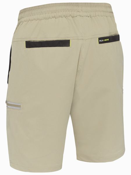 Bisley Flx And Move 4-way Stretch Elastic Waist Cargo Short