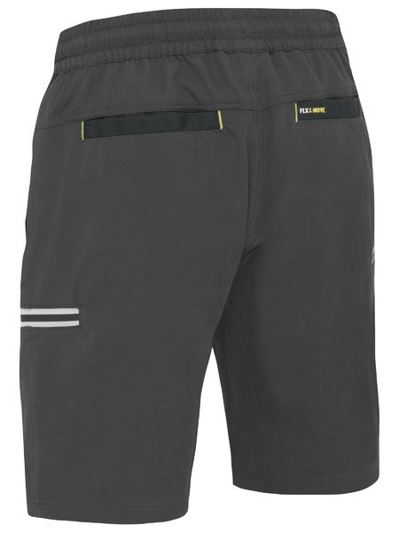 Bisley Flx And Move 4-way Stretch Elastic Waist Cargo Short