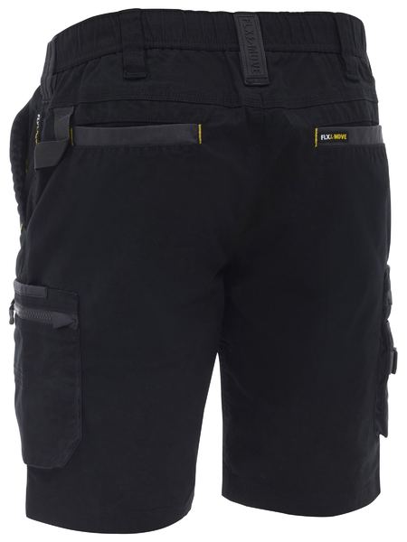 Bisley Flx And Move Cotton Elastic Waist Cargo Short