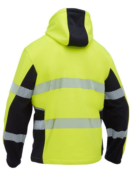 Bisley Flx & Move Hi Vis Taped Liquid Repellent Hoodie