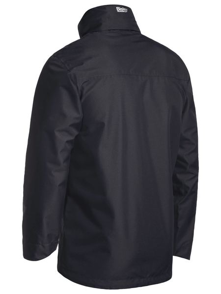 Bisley Lightweight Ripstop Rain Jacket With Concealed Hood