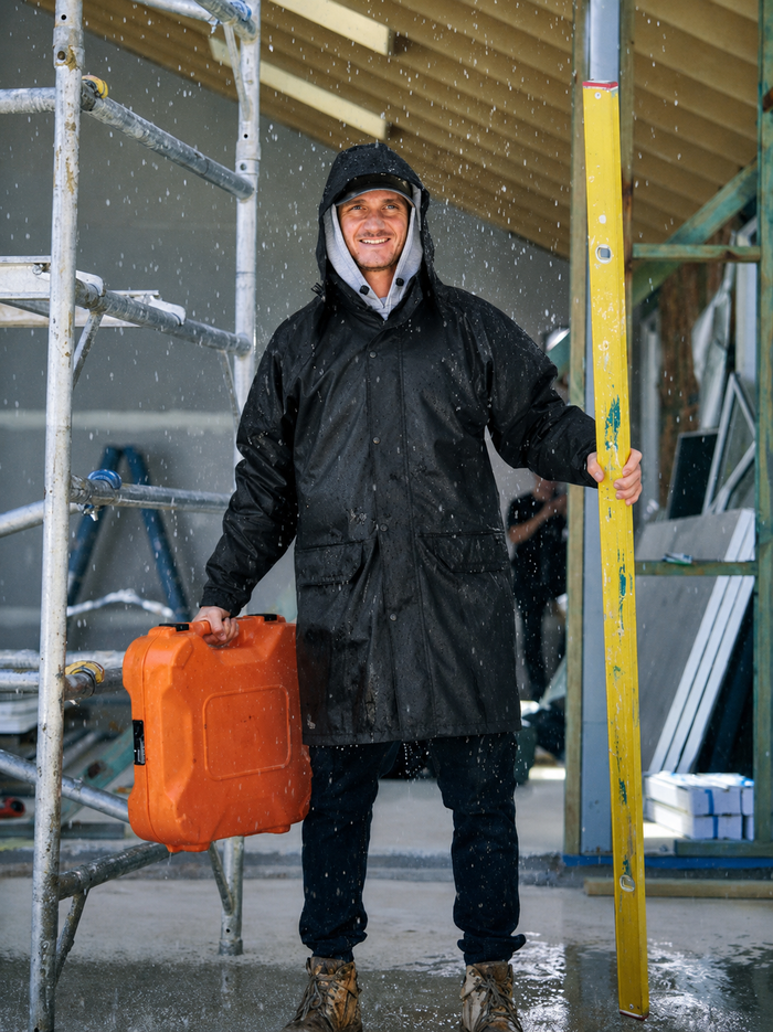 Bisley Stretch PU Waterproof Rain Coat