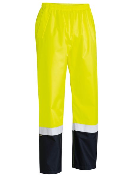 Bisley Taped Hi Vis Rain Shell Pant