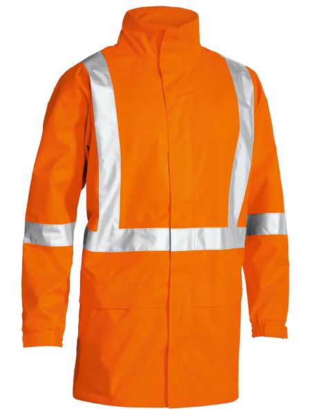 Bisley X Taped Hi Vis Rain Shell Jacket