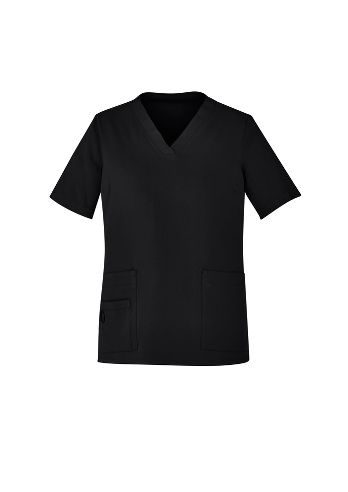 Biz Care Avery Ladies Easy Fit V Neck Scrub Top