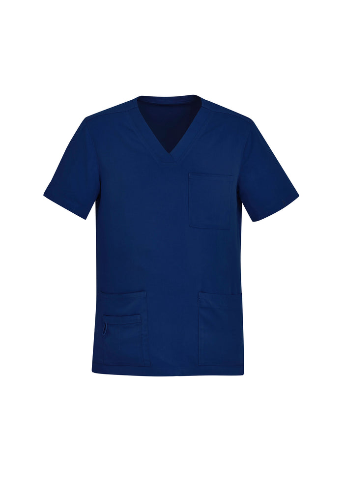 Biz Care Avery Mens V Neck Scrub Top