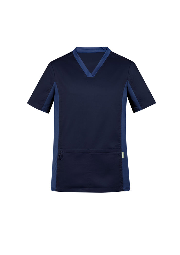 Biz Care Mens Riley Stretch Scrub Top