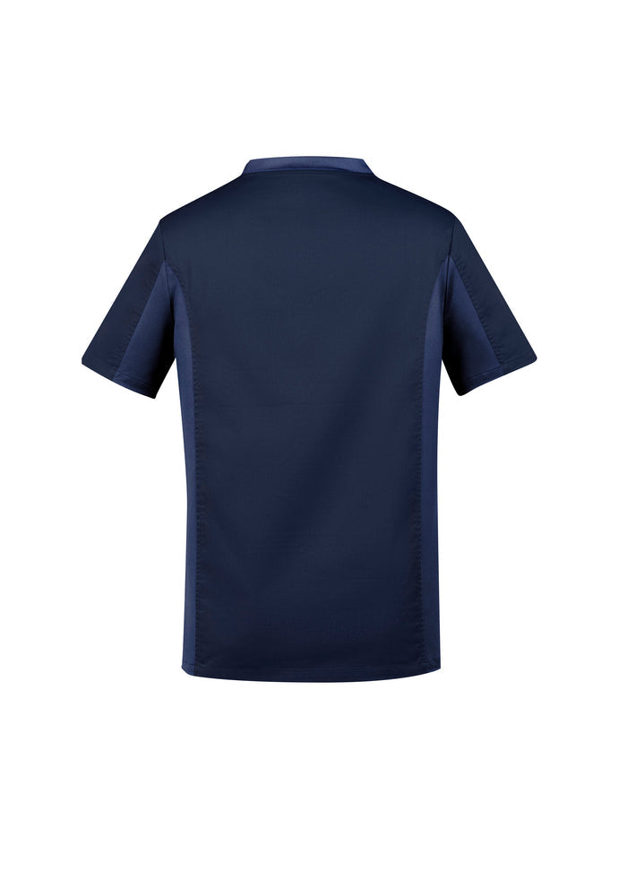 Biz Care Mens Riley Stretch Scrub Top