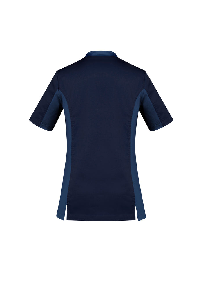 Biz Care Riley Ladies V-neck Stretch Scrub Top