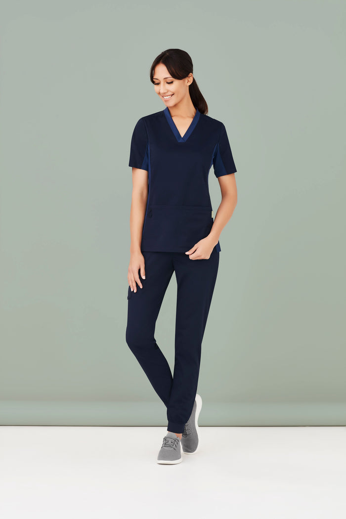 Biz Care Womens Riley Slim Leg Jogger Scrub Pant