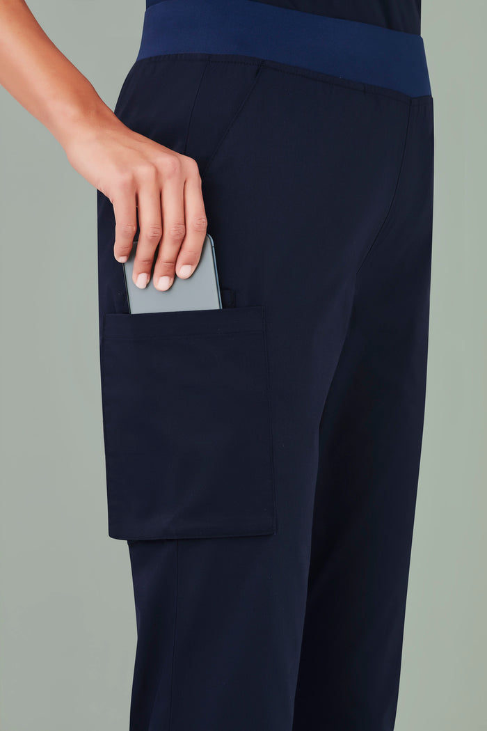 Biz Care Womens Riley Slim Leg Jogger Scrub Pant