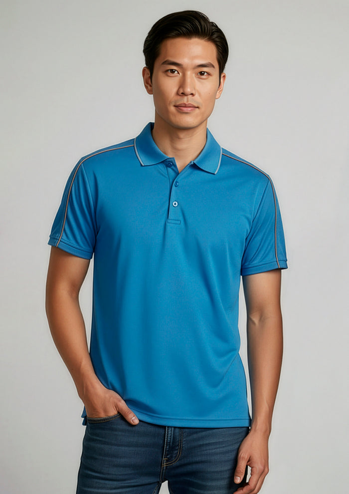 Biz Collection Mens Blade Polo