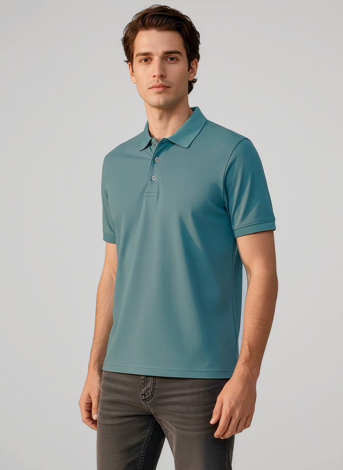 Biz Collection Mens City Cotton Polo