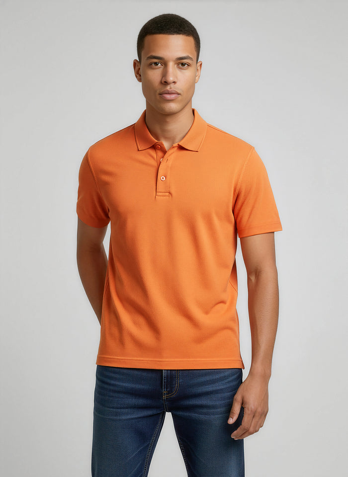 Biz Collection Mens Crew Polo