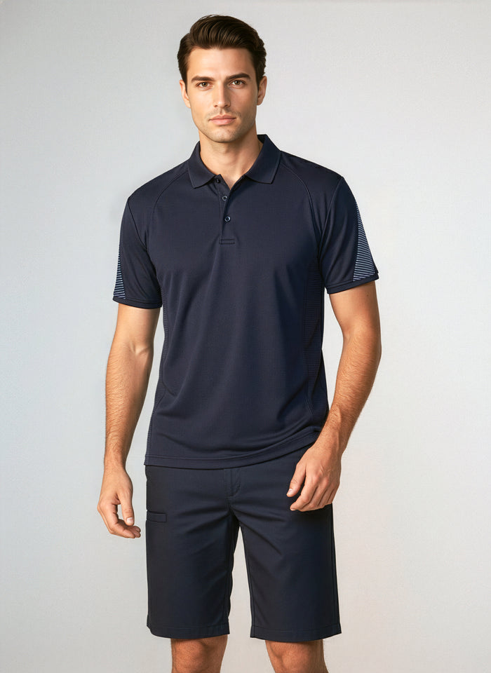 Biz Collection Mens Razor Polo