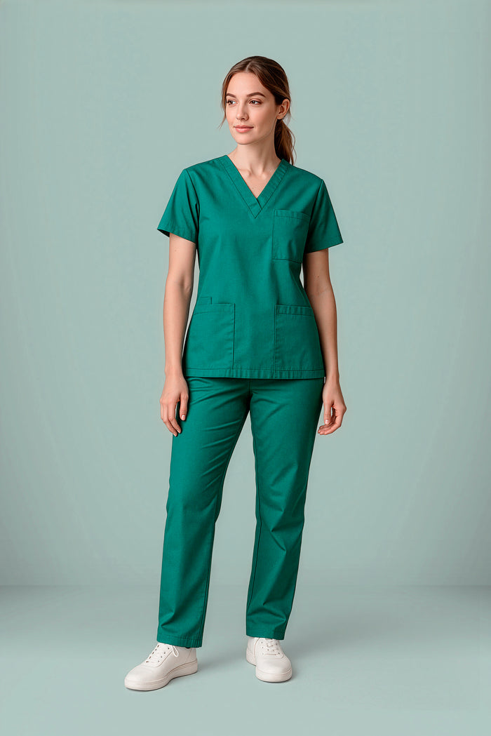 Biz Collection Unisex Classic Scrub Top