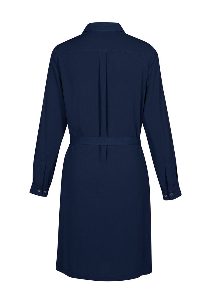 Biz Corporates Chloe Ladies Georgette Shirt Dress