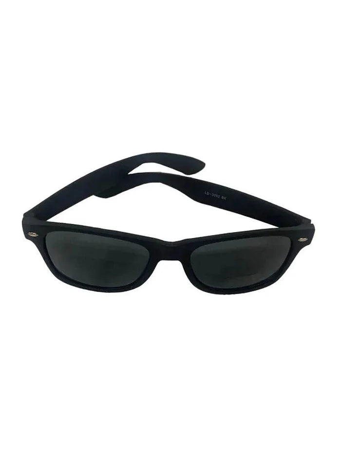 Black Frame Sunglasses Trendy Eyewear - thefancydress.co.uk