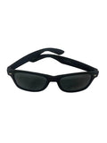 Black Frame Sunglasses Trendy Eyewear - thefancydress.co.uk